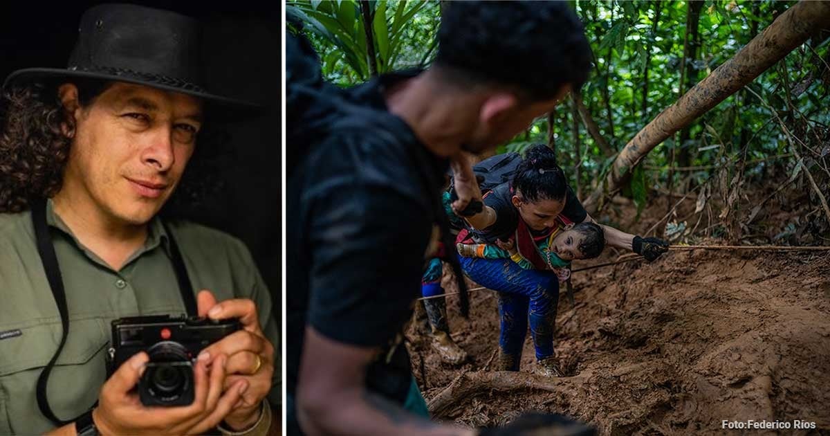 Federico Ríos, el fotógrafo paisa del New York Times que mostró el dolor de 330 mil migrantes del Darién