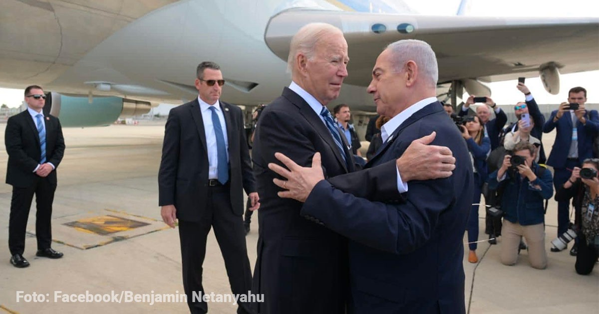Biden visita a Israel y le da apoyo incondicional en medio de la crisis por el ataque al hospital de Gaza