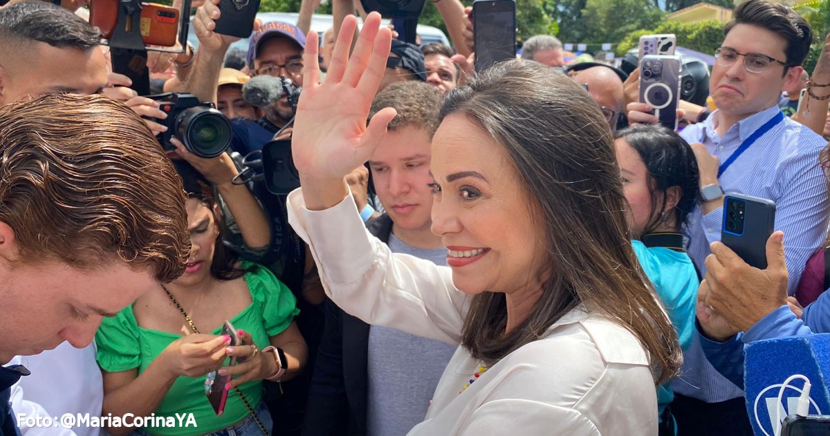 La oposición venezolana tiene candidata única para enfrentar a Maduro en las elecciones 2024