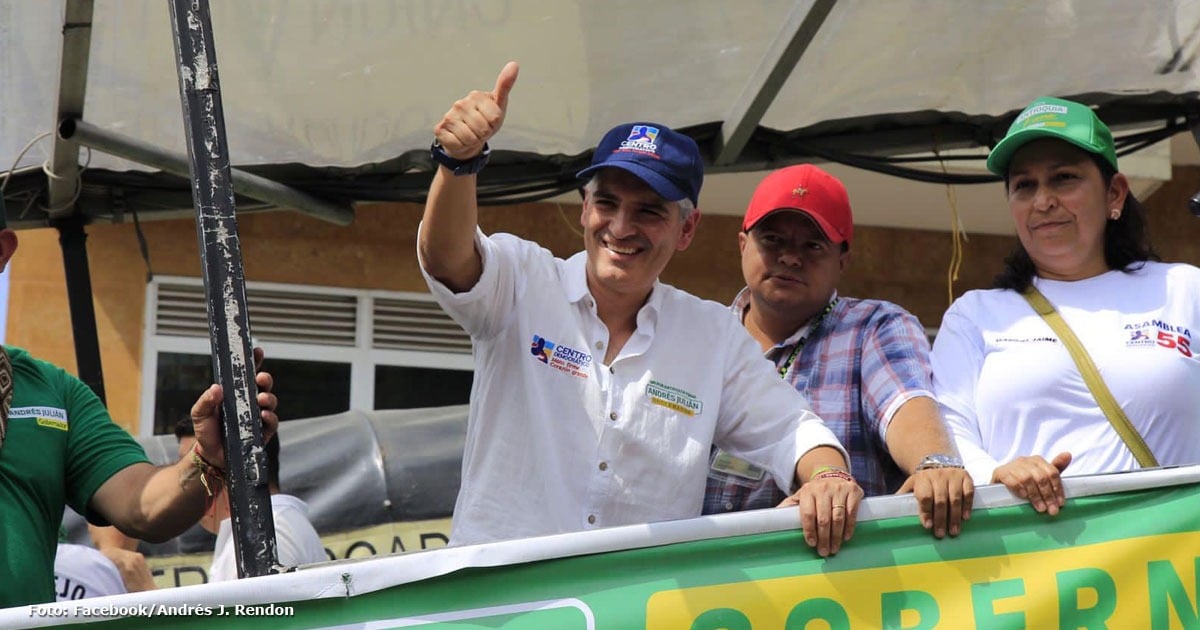 El Uribismo regresa a la gobernación de Antioquia con Andrés Julián Rendón