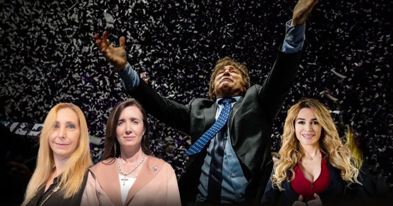  - Las 3 mujeres a las que obedece Javier Milei, el machista que jura como presidente de Argentina