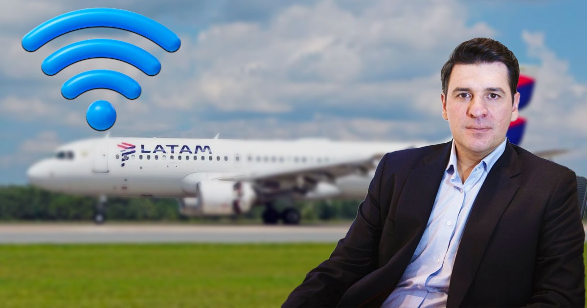 Latam sigue peleándole el mercado a Avianca y ahora ofrece Wifi en los vuelos domésticos