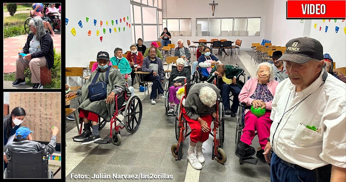 El ancianato San Pedro, un refugio gratis en Bogotá para viejitos pobres y abandonados