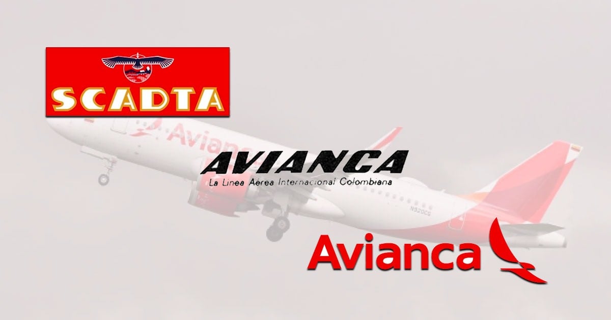 Estos han sido todos los logos de Avianca en sus 104 años de historia