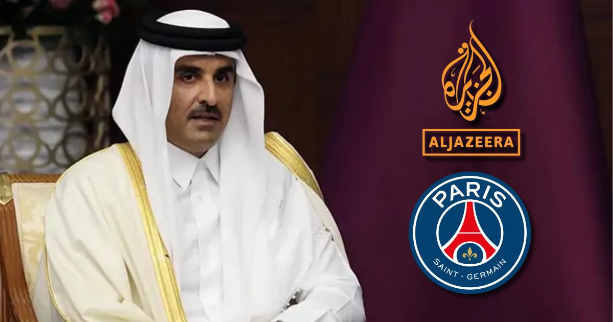 El poderoso dueño de Al Jazeera, el canal árabe que muestra la guerra en Israel, también manda en el fútbol