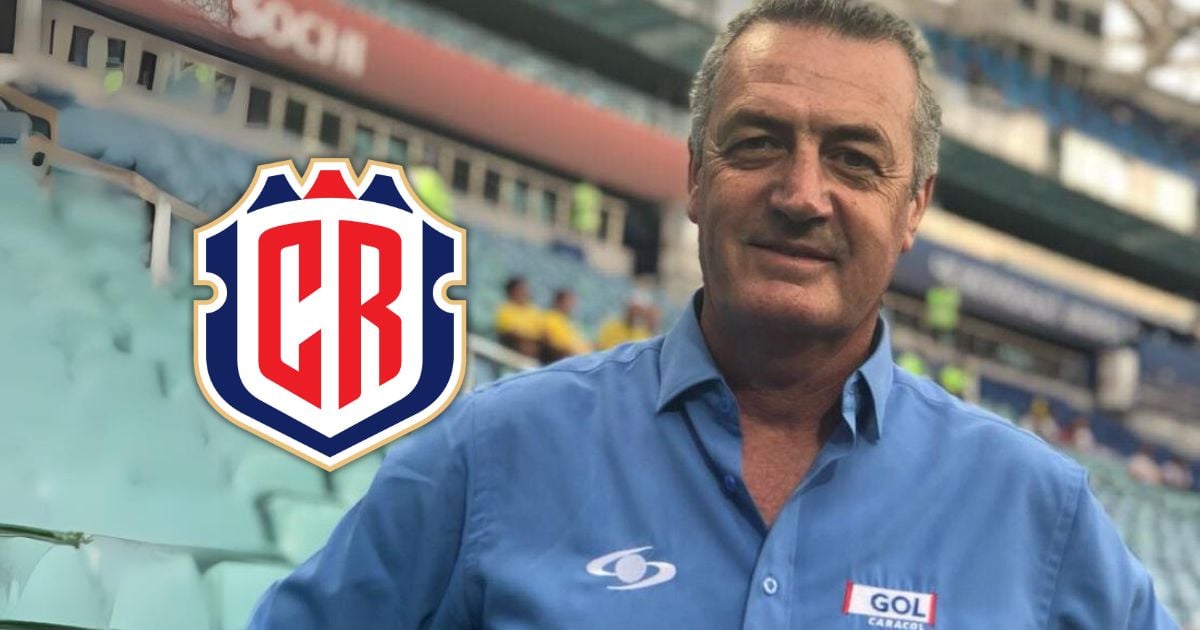 ¿Cuánto ganaría Gustavo Alfaro, el comentarista del Gol Caracol, como técnico de Costa Rica?