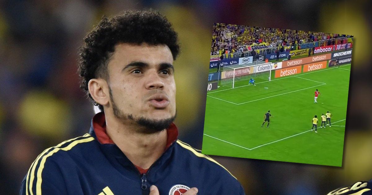 Cuántos penales había pateado Luis Díaz antes del que falló contra Ecuador
