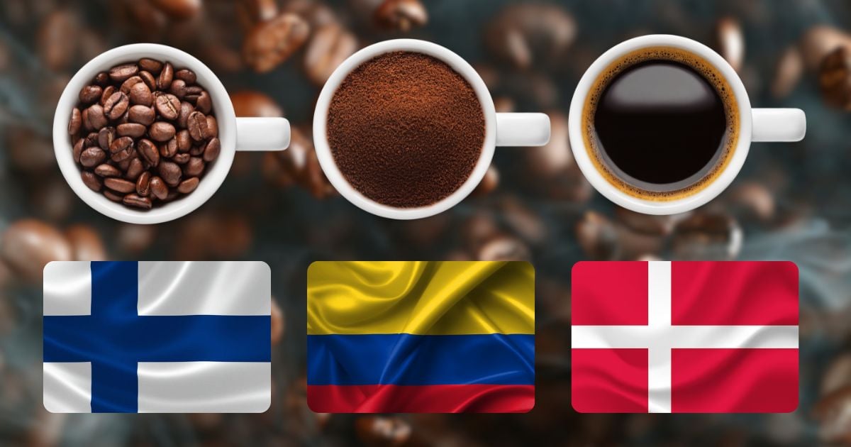 Estos son los países más adictos al café y Colombia no es uno de ellos
