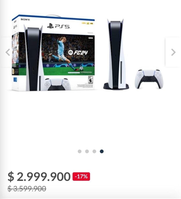 Descuentos de Falabella Play Station 5