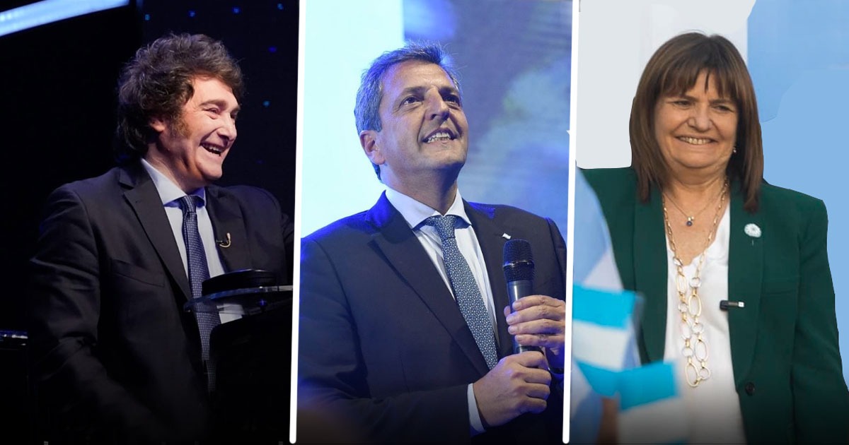 ¿Logrará Javier Milei enterrar la vieja política? Ellos tres se pelean la Presidencia de Argentina