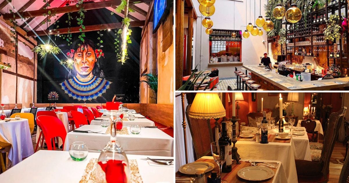 Tres restaurantes de lujo en la Candelaria para disfrutar del Centro de Bogotá