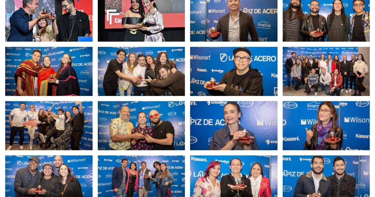 Reconocimiento a lo mejor del diseño en Colombia: conoce los ganadores del Premio Lápiz de Acero