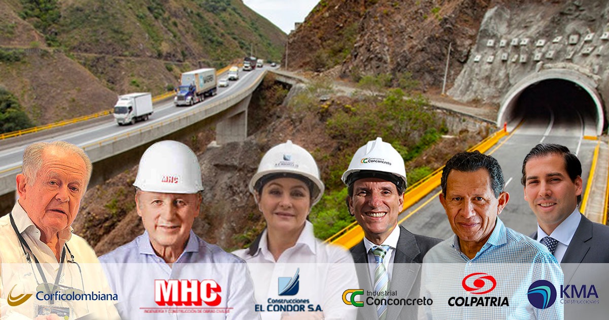 Sarmiento Angulo y los otros 5 grandes dueños del negocio de hacer carreteras en Colombia