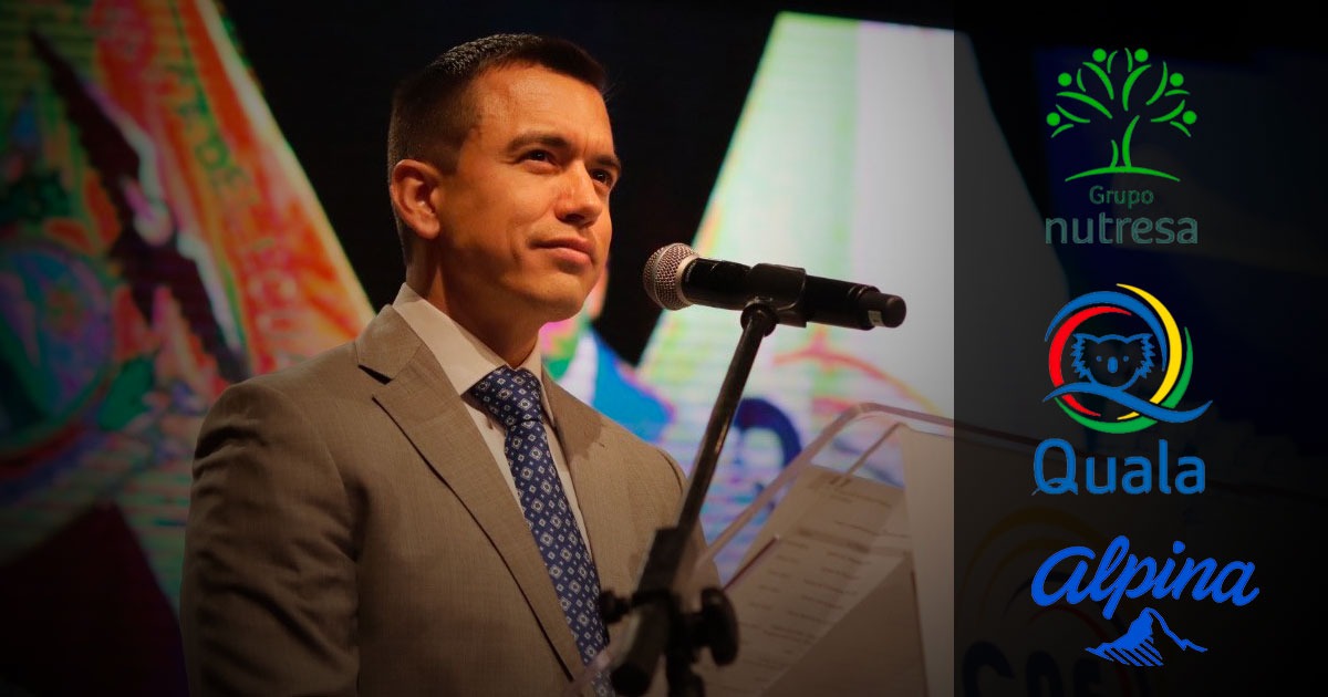 Los empresarios colombianos en Ecuador que seguirán con sus negocios en el gobierno de Daniel Noboa