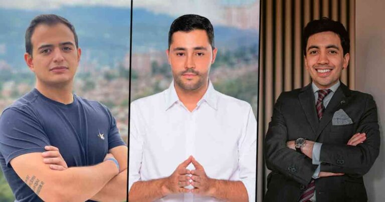 Jóvenes concejales - Los tres jóvenes que llegaron al Concejo a punta de TikTok