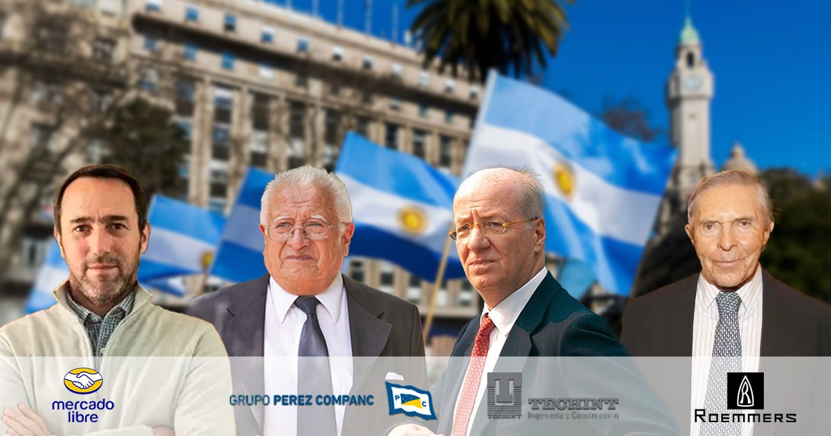 Los multimillonarios argentinos que se hacen más ricos con sus negocios en Colombia