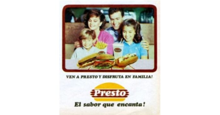Presto, la marca de hamburguesas inventada por los Santo Domingo se niega a morir
