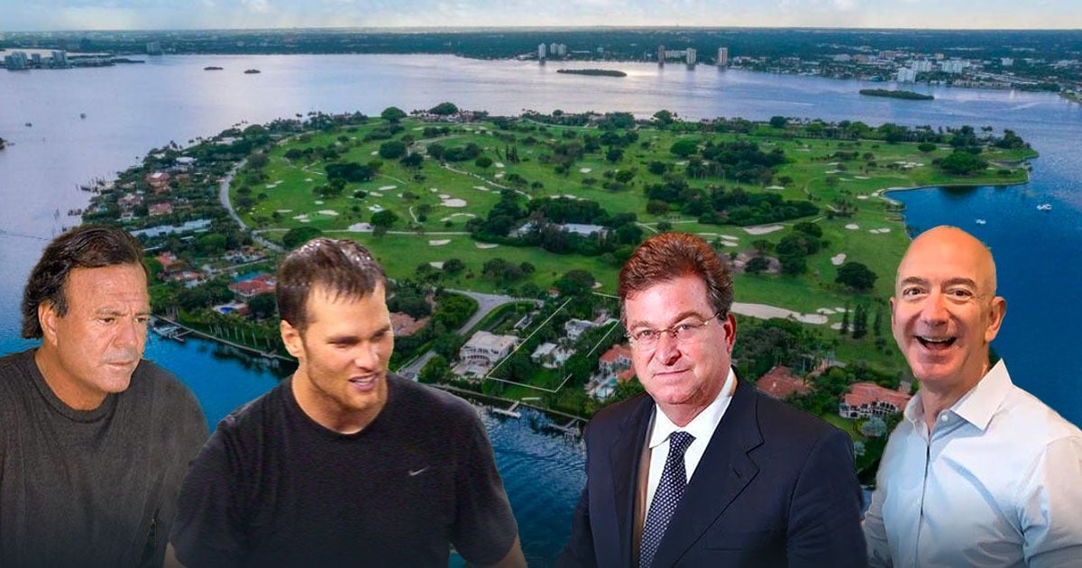 La exclusiva isla cerca a Miami donde Jaime Gilinski vive al lado de 40 millonarios más