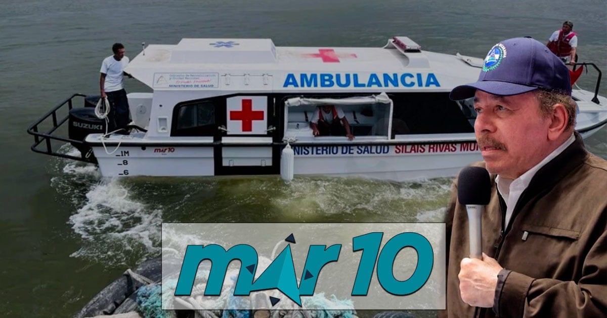 MAR-10, la fábrica de barcos cartagenera que le hizo al presidente Daniel Ortega 4 lanchas ambulancias