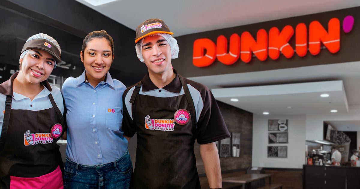 Dunkin' Donuts abrió vacantes con sueldos de hasta $2 millones: no necesita ser profesional