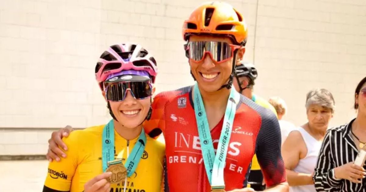 El ciclista colombiano Egan Bernal tramo a tramo pedaleó la Ruta por un Valle Invencible