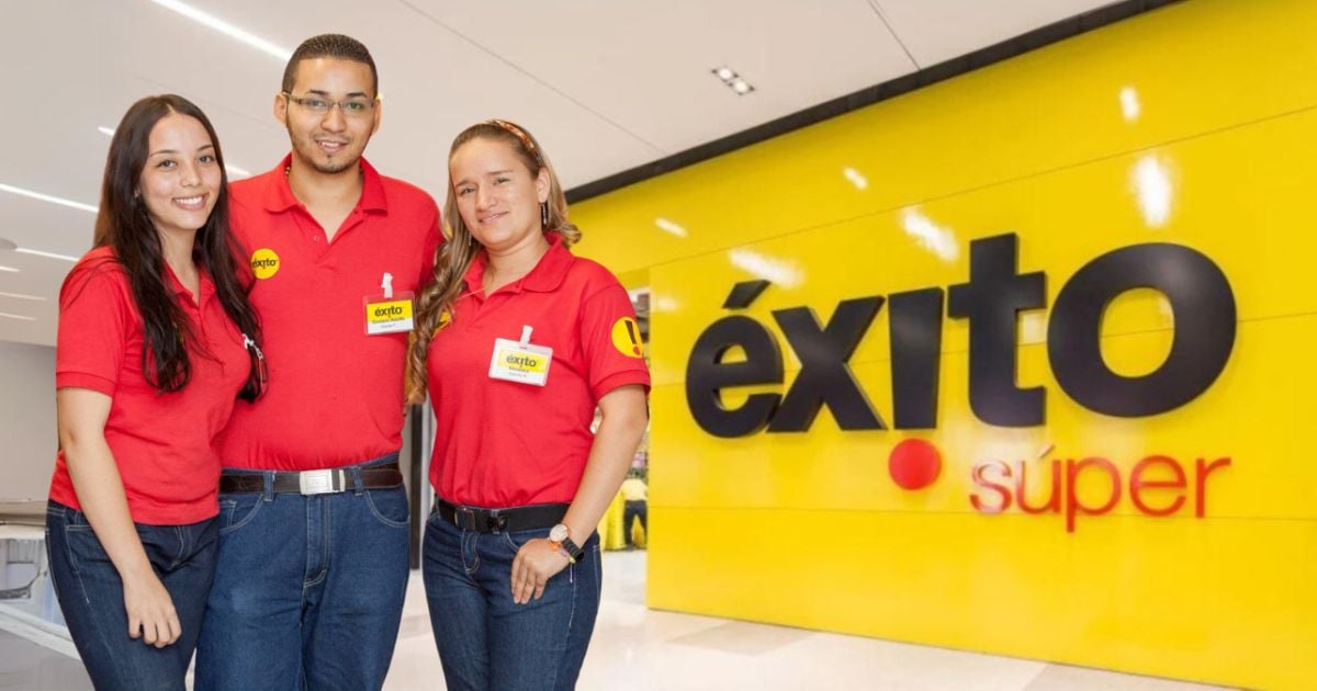 Grupo Éxito abrió nuevas vacantes de trabajo con sueldos de casi $4 millones: así puede postularse