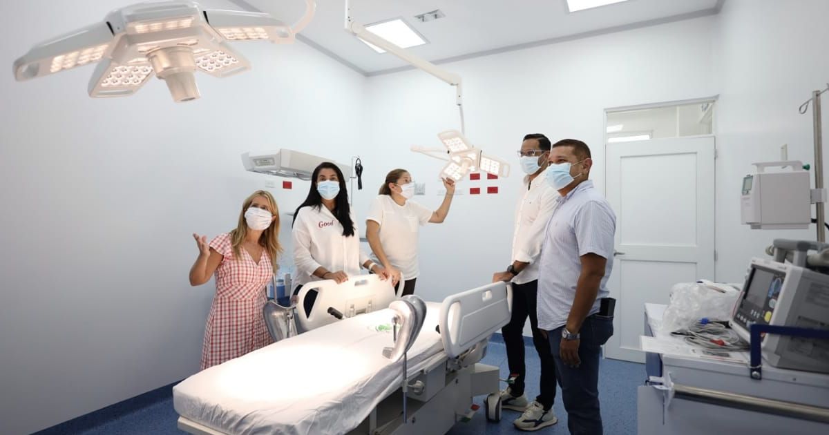 Gobernadora del Atlántico entregó obras de ampliación y modernización del hospital de Santo Tomás