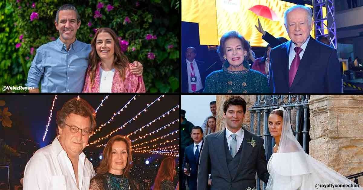 Ellas son las esposas de los 5 hombres más ricos de Colombia