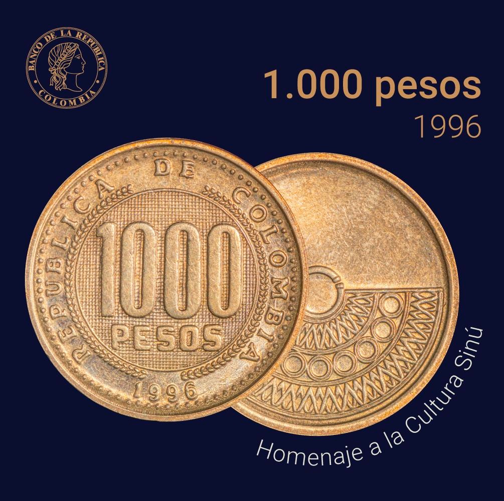 Monedas de colección moneda más falsificada en la historia de Colombia