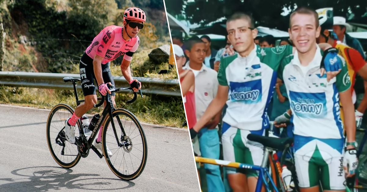 Las verdaderas fotos de la Clásica de Urrao que se ganó Rigoberto Urán, el ciclista las desempolvó