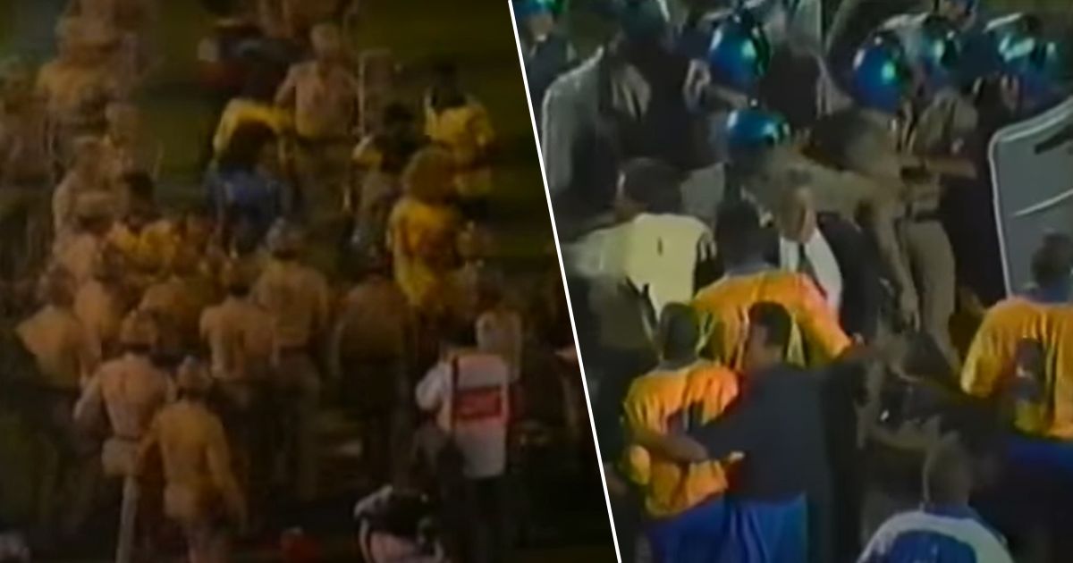 Las dos peleas a puño limpio que la selección Colombia ha tenido en Paraguay: hubo policía incluida