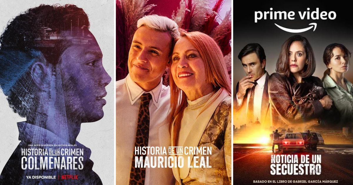 Las tragedias colombianas que las plataformas han convertido en series y películas 