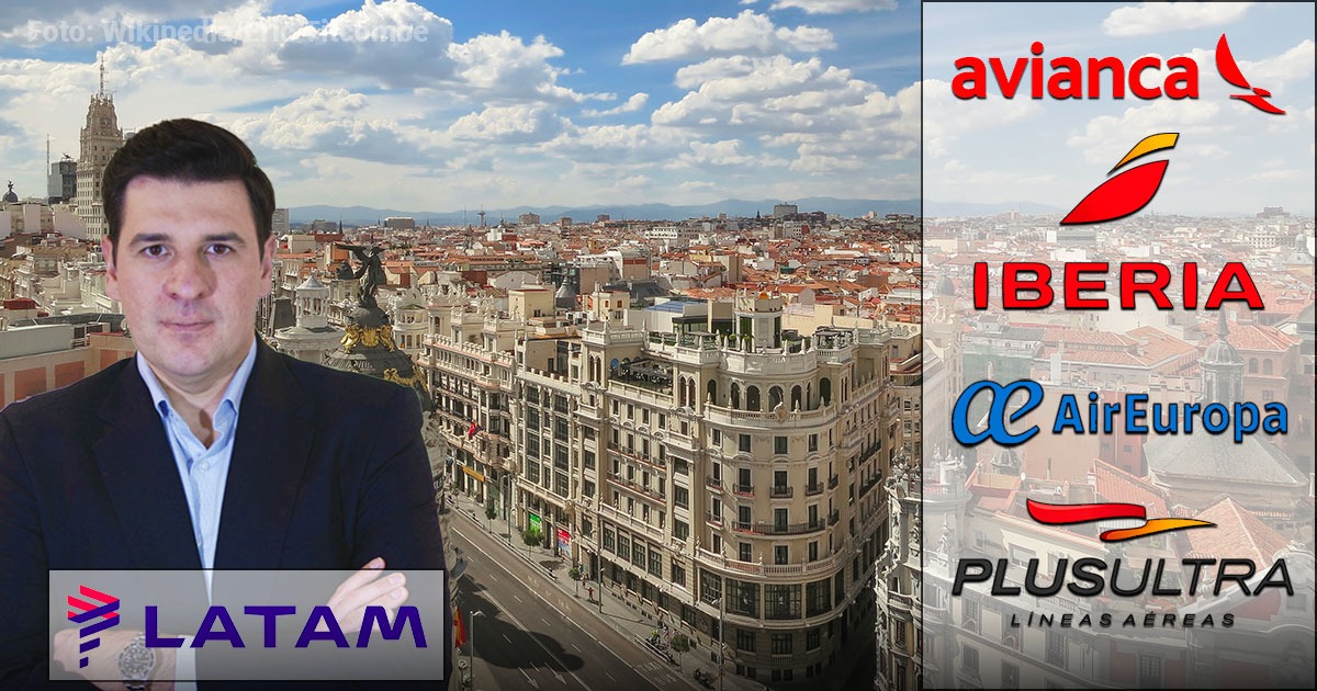 La guerra de cinco aerolíneas para llevar colombianos a Madrid