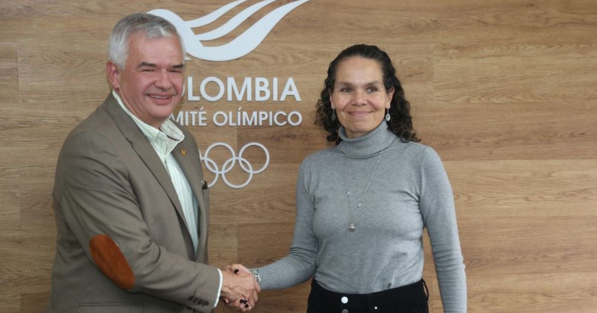 Ciro Solano y el poder del Comité Olímpico con la ministra del Deporte Astrid Rodríguez
