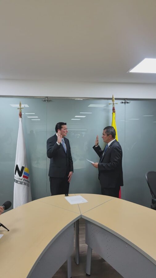 Desde el próximo 6 de diciembre asumirá sus nuevas funciones una vez termine el periodo de Alexander Vega