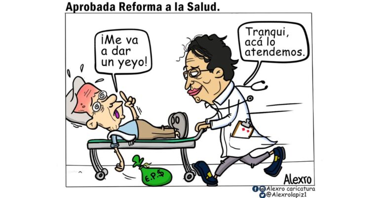  - Caricatura: Aprobada Reforma a la Salud (I)