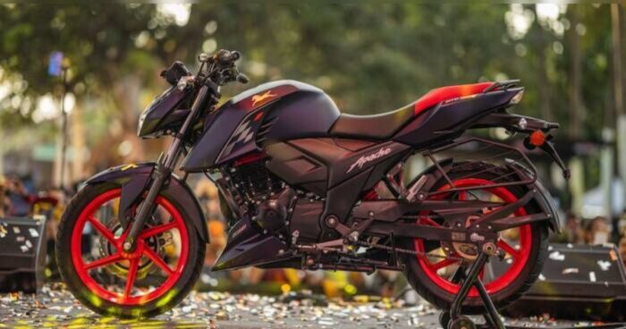 RTR 160 4V, la nueva moto TVS Apache que llegará el 2024