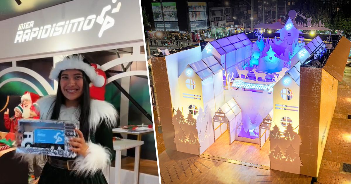 La atracción navideña gratuita en Bogotá para celebrar con Papa Noel, jugar y comer