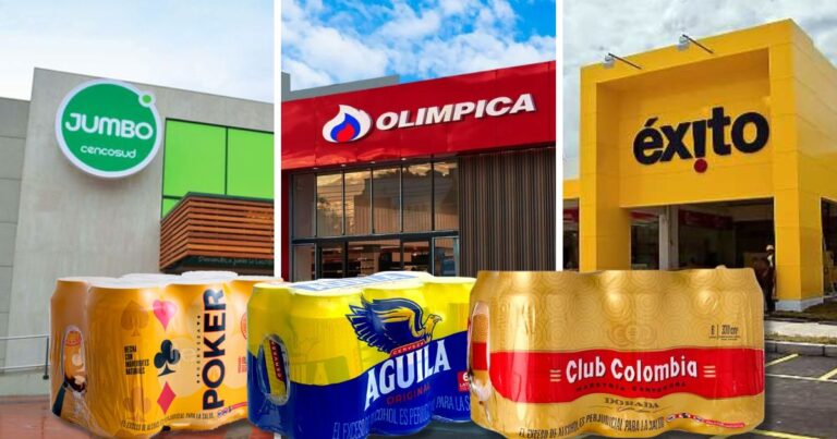 Cerveza Colombiana - En qué supermercado puede comprar las cervezas más barato este diciembre ¿Éxito, jumbo u olímpica?