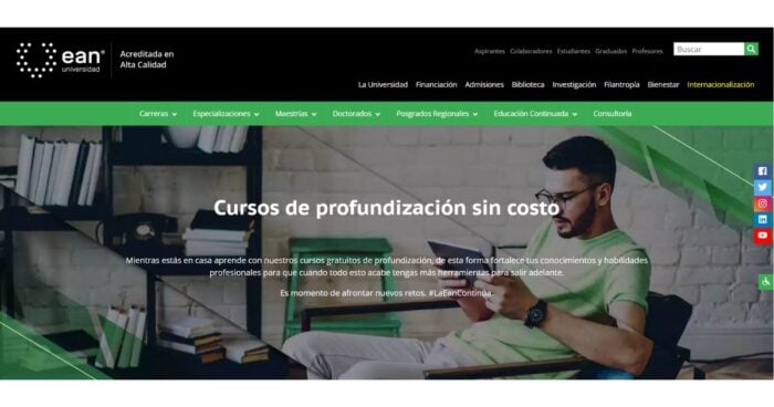 Estos son los cursos de la universidad EAN que puede hacer gratis. Dónde debe inscribirse - -- Las2orillas cursos de la universidad EAN