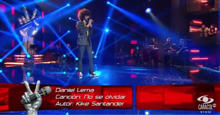 Daniel Lema, la voz detrás de las canciones de la novela de Rigo