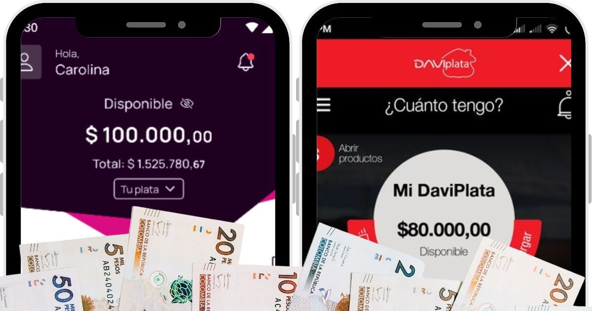 Desde qué cantidad de dinero debe pagar el 4 x 1.000 en Nequi y Daviplata 