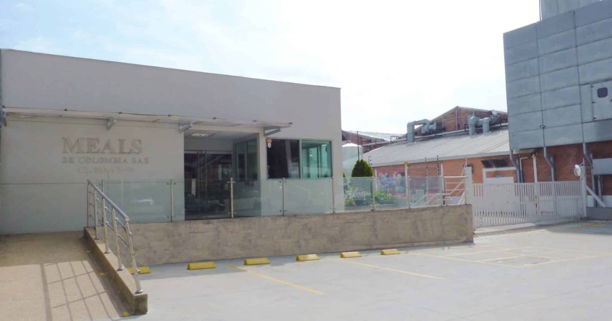 Planta Meals de Colombia Crem Helado Bogotá