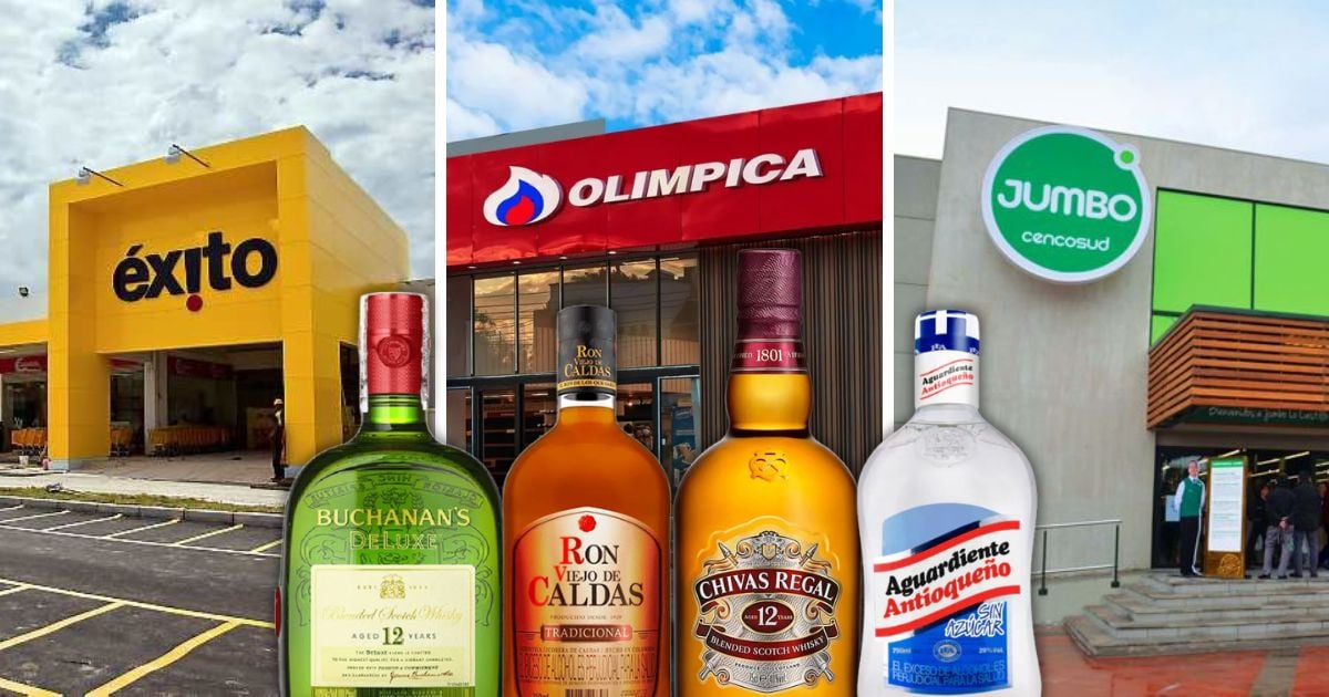 En qué supermercados puede comprar el licor más barato para este diciembre