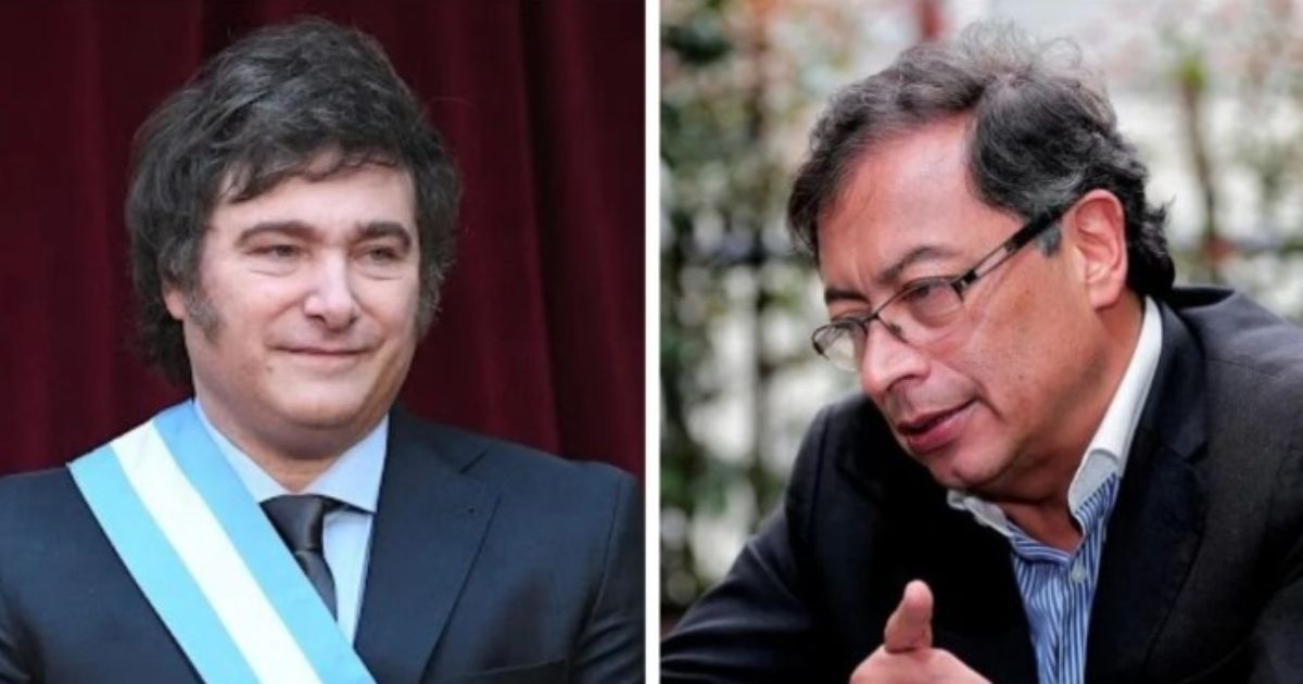 El libertario radical de Milei versus el progresista de izquierda Petro