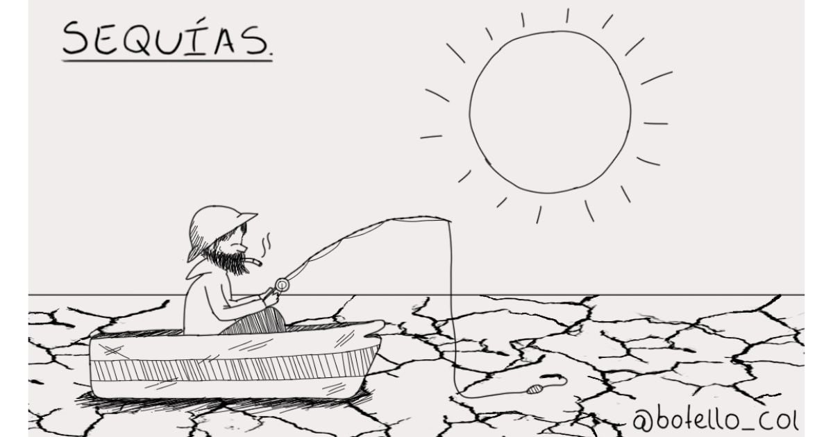 Caricatura: Sequías