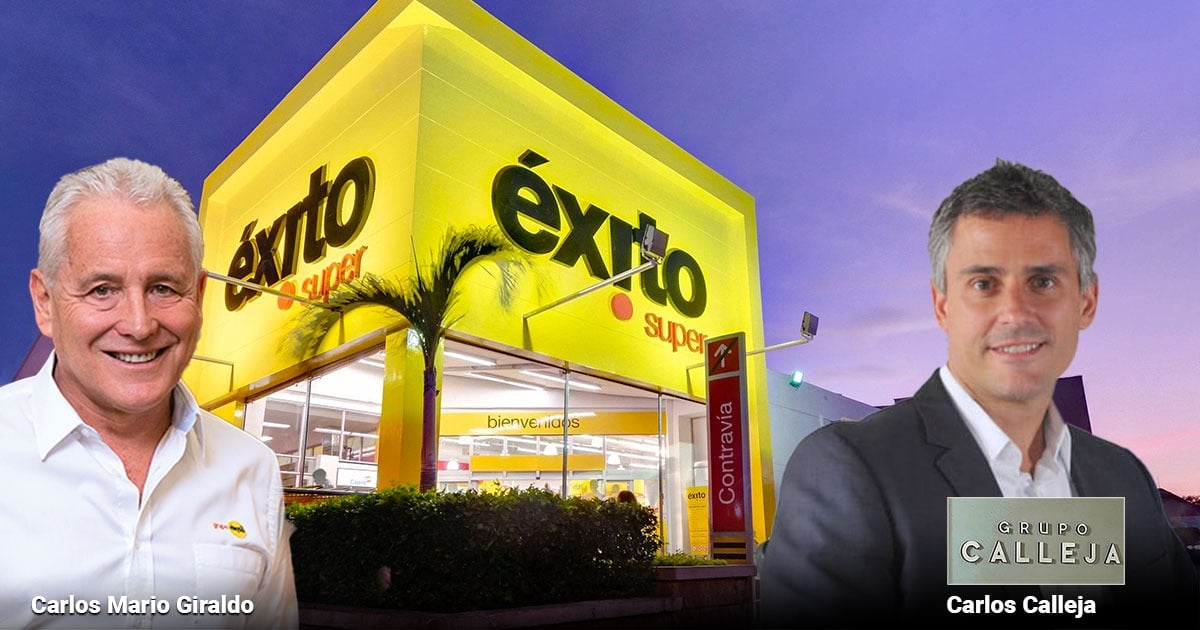 Un caleño y un bogotano, dos accionistas que hicieron miles de millones con la venta del Éxito