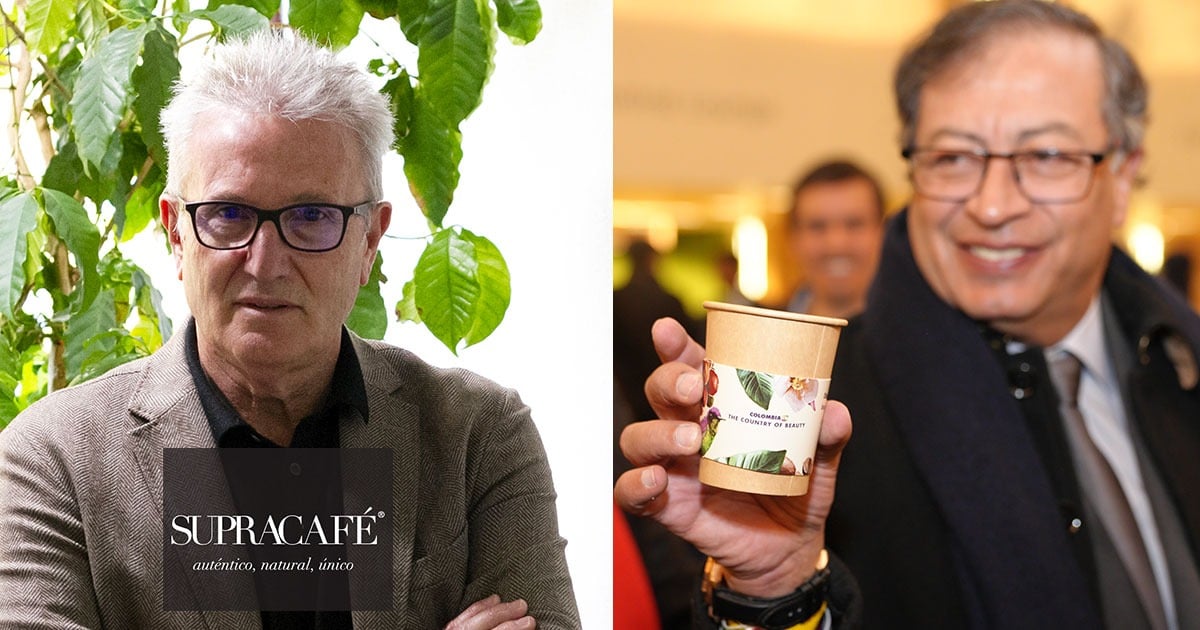 El español que se quedó con el contrato del café que regalan en la Casa Colombia en Davos