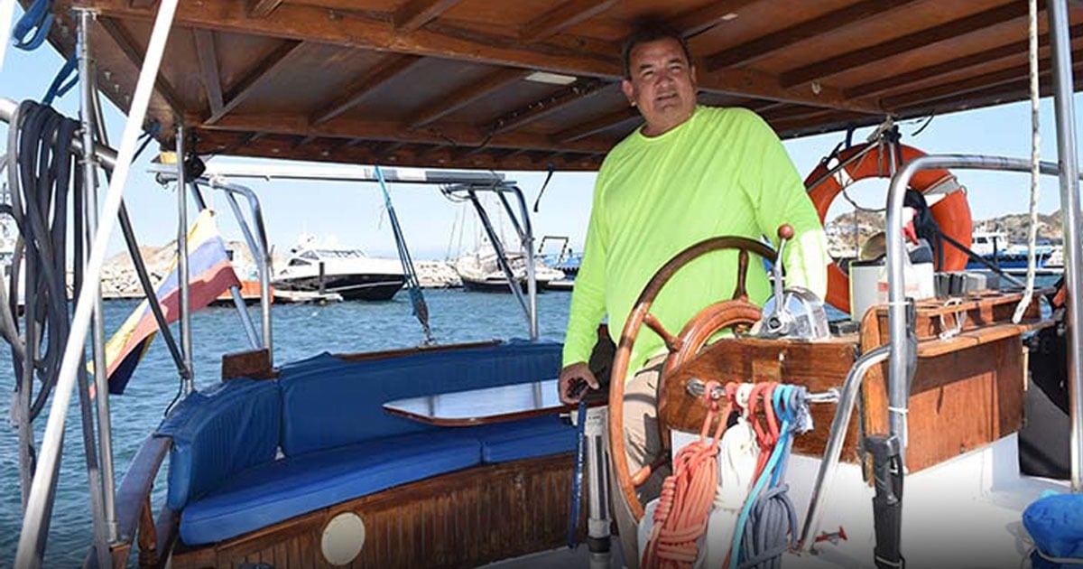 La gran cruzada inconclusa del capitán Franco Ospina: limpiar de plástico el Caribe