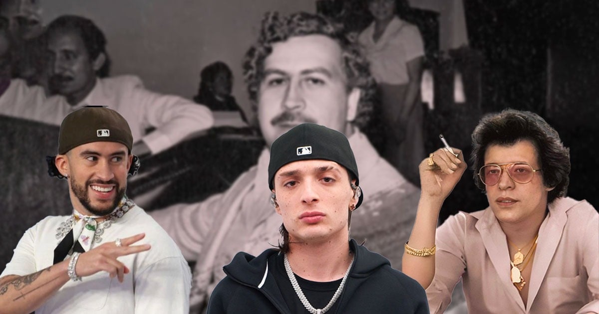 Los 5 cantantes que dedicaron canciones a Pablo Escobar, como lo hizo Peso Pluma al Chapo
